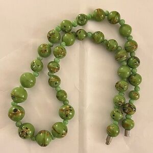 Murano / Venetian Art Glass: High-quality vintage art glass necklaces 16”